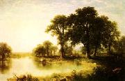 Asher Brown Durand Summer Afternoon France oil painting reproduction